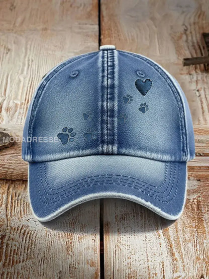 Unisex denimhatta blå / JM