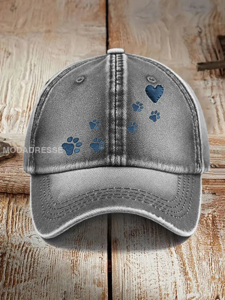 Unisex denimhatta grå / JM