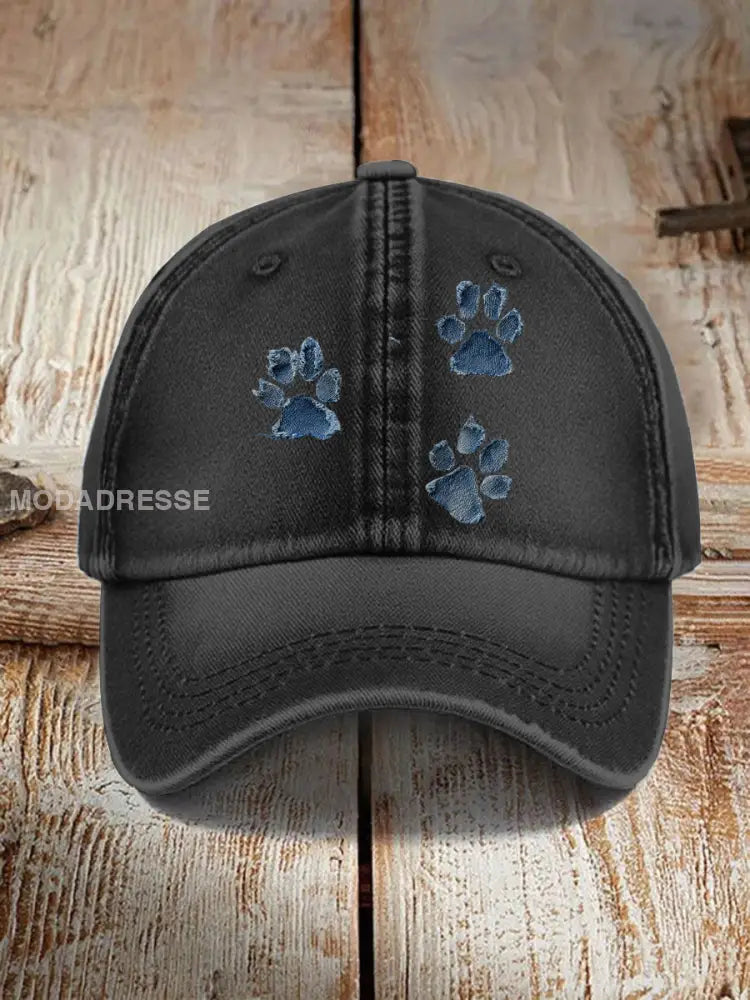 Unisex denimhatta svart / JM