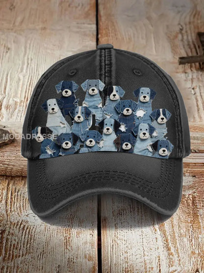 Unisex denimhattar svart / JM