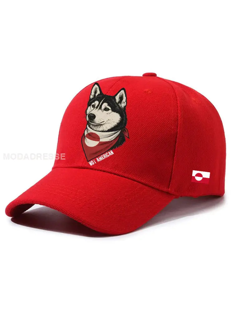 Unisex Hundehatt rød / ONE