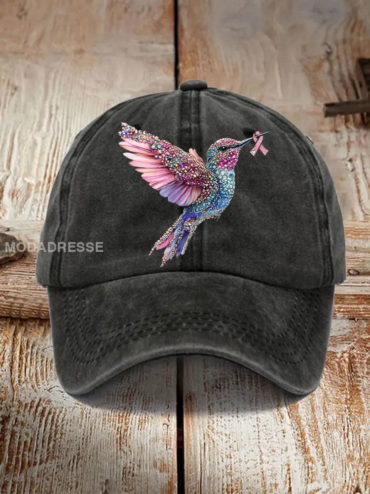 Unisex Resort Hawaiian Design Print hatt svart / ONE