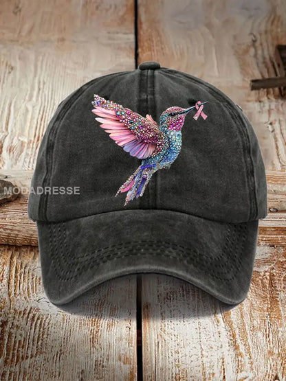 Unisex Resort Hawaiian Design Print hatt svart / ONE