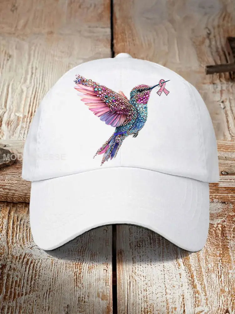 Unisex Resort Hawaiian Design Print hatt vit / ONE