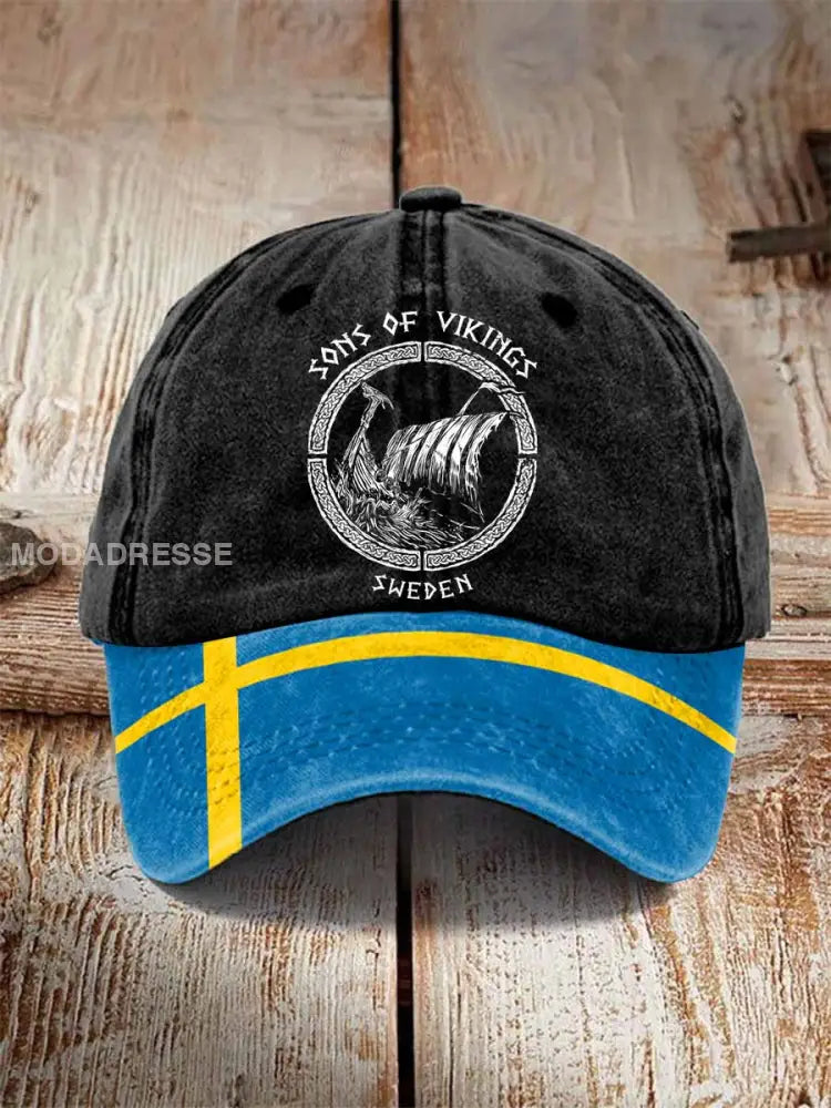 Unisex söner av vikingar Bundesadler tryckta mössan JM