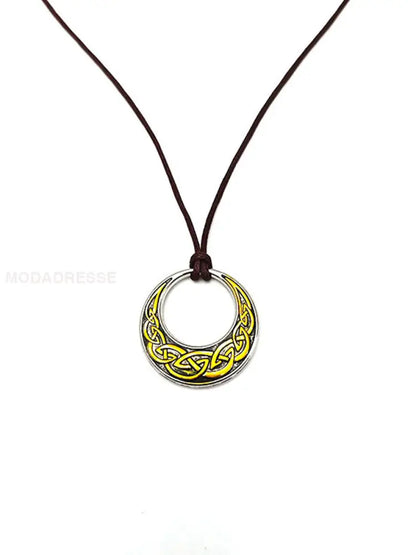Unisex Viking Pendant. guld / ONE