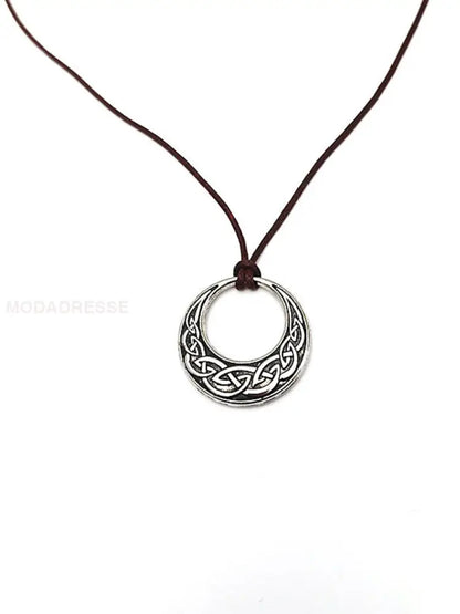 Unisex Viking Pendant. silver / ONE