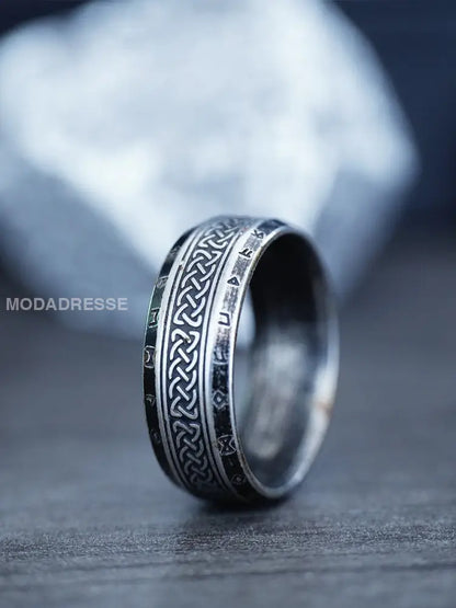 Unisex vikingring. silver / A7
