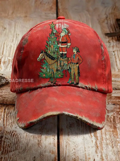 Västra jultomten Unisexhatta röd / ONE