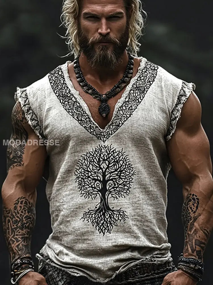 Viking bomull och linnesväskar kräkvit / S