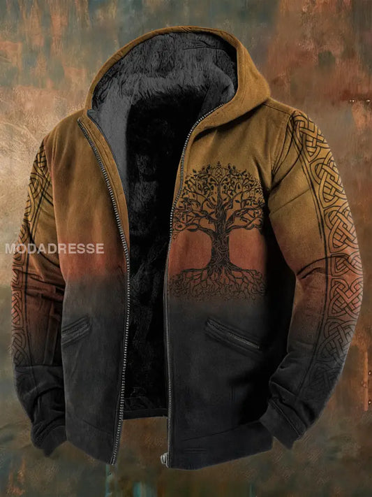 Viking fleece fodrad jacka som bild / S