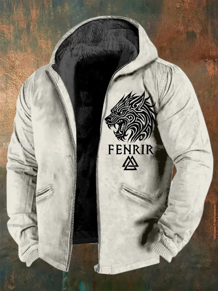 Viking fleece fodrad jacka som bild / S