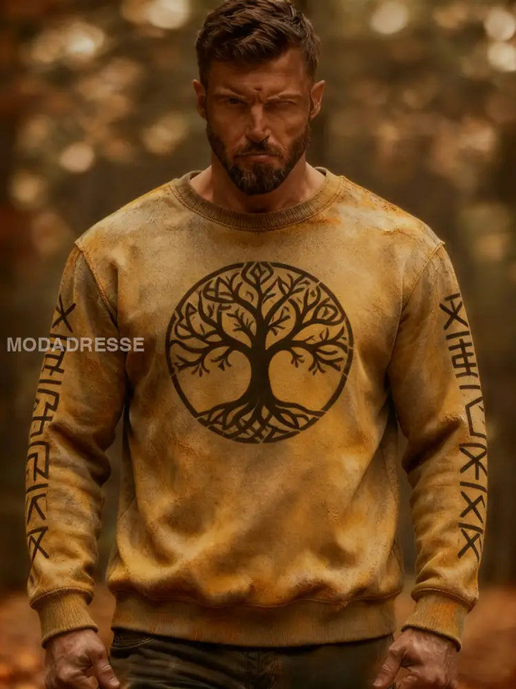 Vikingattröja för män som bild / S