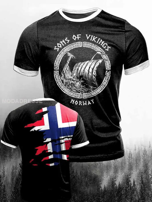 Vikingens sønn trykt på korte ermet S