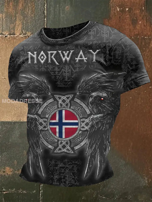 Vintage norske vikingebilder som bilete / S