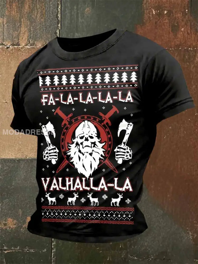 Vintage Tryckt Casual T-shirt För Män som bild / S