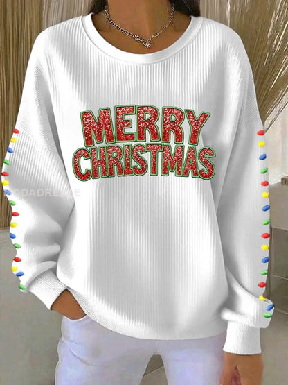Women’s Merry Christmas sweatshirts White / S