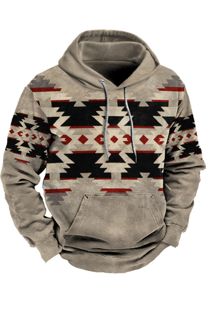 Menns løs 3d digitale utskrifter Street Trend Hoodie Trend