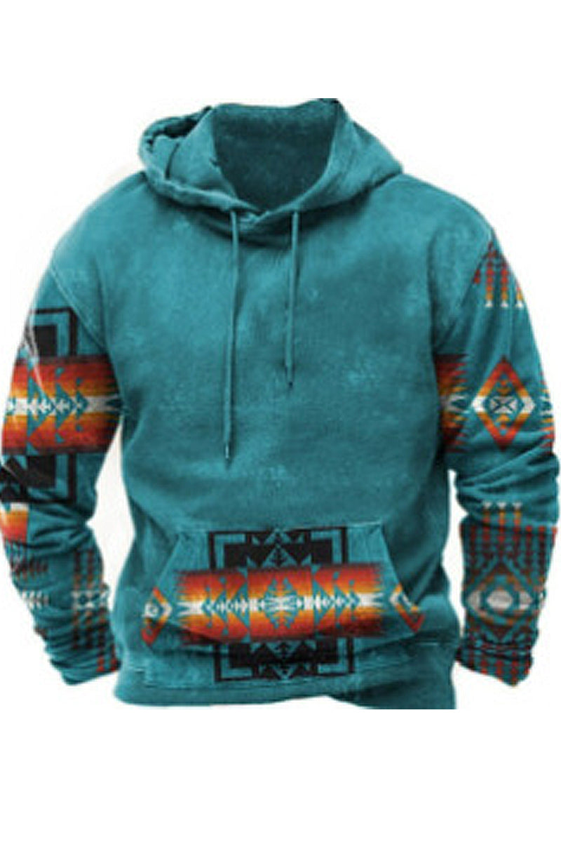 Menns løs 3d digitale utskrifter Street Trend Hoodie Trend